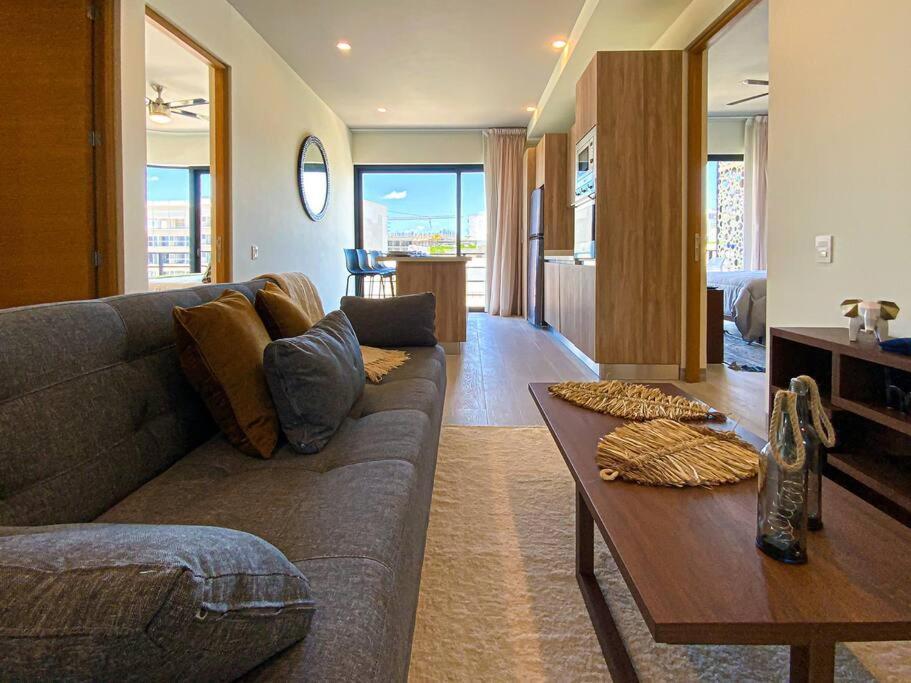 Beautiful + Luxury + Ocean View + Pool Apartment Плая дел Кармен Екстериор снимка