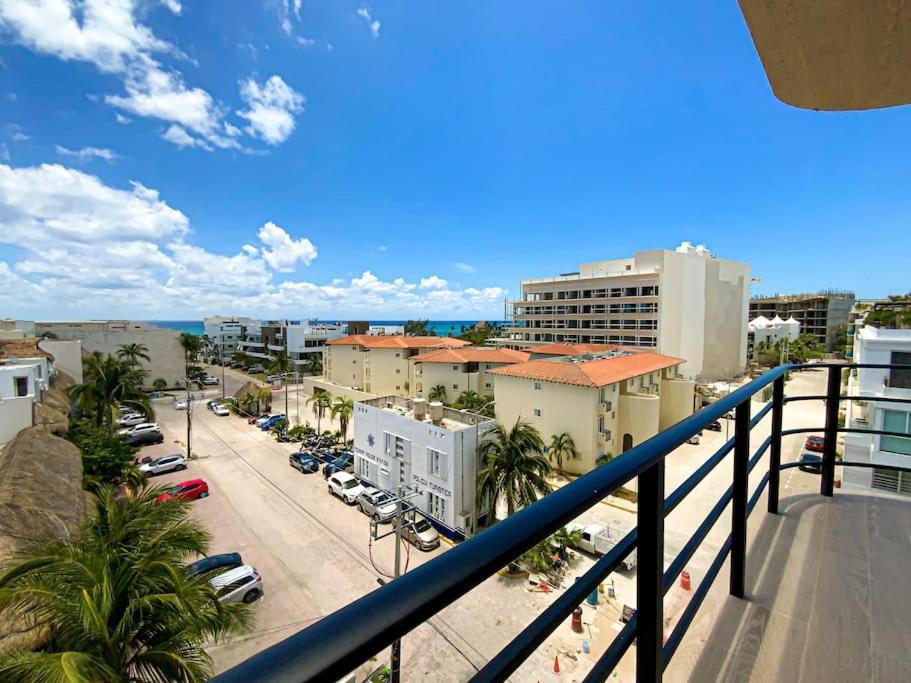 Beautiful + Luxury + Ocean View + Pool Apartment Плая дел Кармен Екстериор снимка