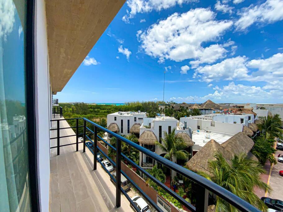 Beautiful + Luxury + Ocean View + Pool Apartment Плая дел Кармен Екстериор снимка